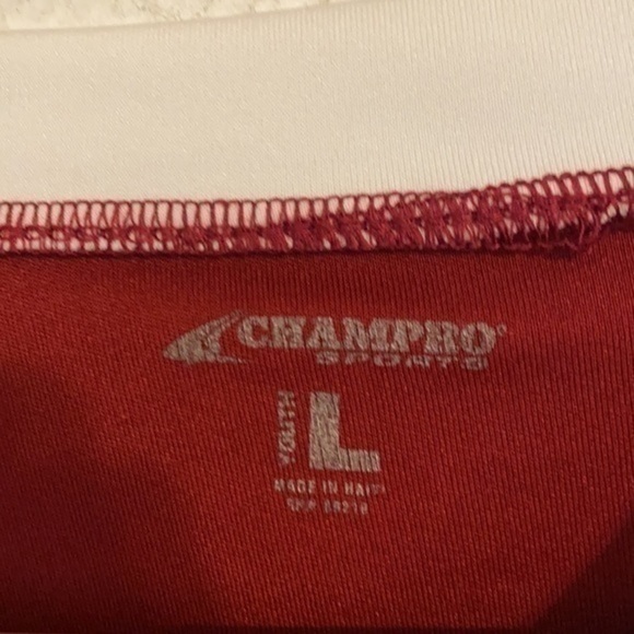 SANTA CLARITA YOUTH BASKETBALL RED JERSEY YOUTH L. - Picture 3 of 4